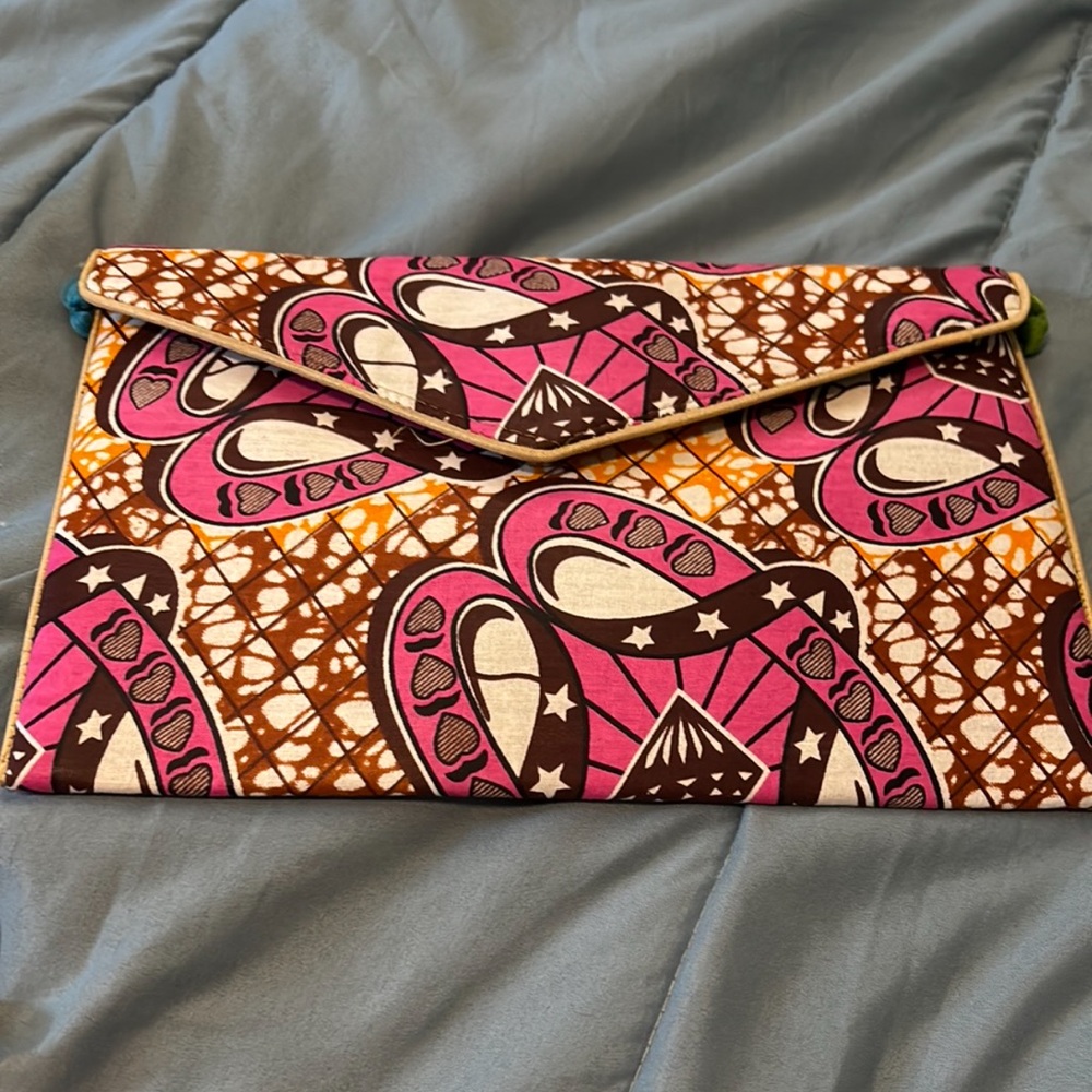 PINK 💗💗💗AFRICAN PRINT BAG